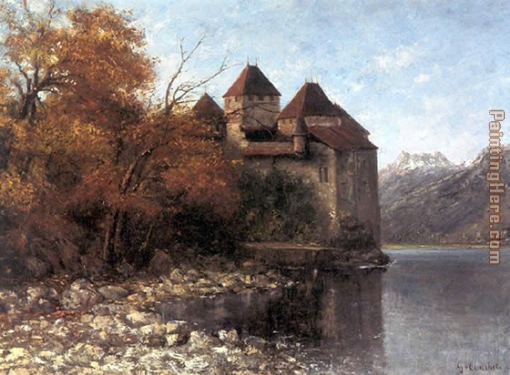 Gustave Courbet Ch_teau of Chillon 1